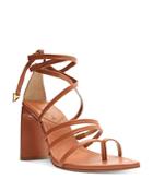 Schutz Women's Leaf Ankle Tie High Heel Sandals