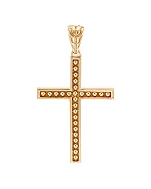 John Hardy 18k Yellow Gold Classic Chain Jawan Cross Pendant