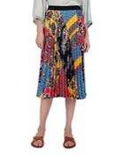 Gerard Darel Lavinia Pleated Printed Skirt