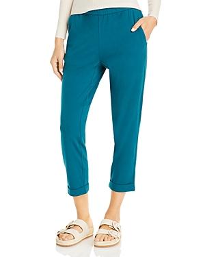 Eileen Fisher Cropped Slim Fit Pants