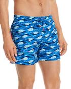 Sundek Ocean Whale-print Swim Shorts