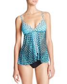 Profile By Gottex Cocoon Flyaway Tankini Top
