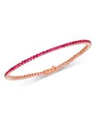 Bloomindale's Ruby Tennis Bracelet In 14k Rose Gold - 100% Exclusive