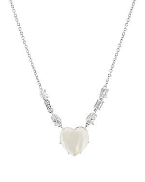 Nadri Valentine's Day Heart Pendant Necklace, 16