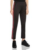 Maje Poly Striped Love Graphic Track Pants