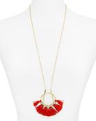 Rebecca Minkoff Utopia Tassel Pendant Necklace, 30