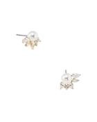 Nadri Nectar Simulated Glass Pearl Stud Earrings