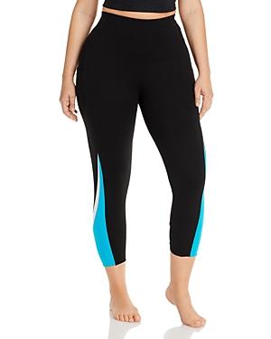 Marc New York Plus Color Blocked High Rise Leggings