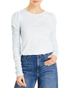 Free People Natasha Ruched Long Sleeve Tee (41% Off) - Comparable Value $68