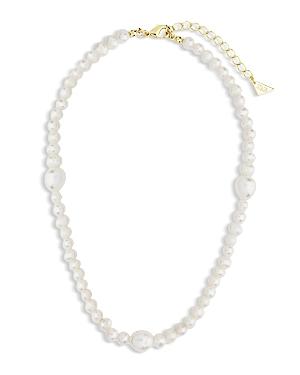 Sterling Forever Tillie Cultured Freshwater Pearl Choker Necklace, 16