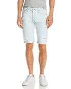 Levi's 511 Cut-off Denim Slim Fit Shorts In Pita Dx