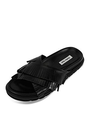 Reike Nen Women's Crossover Fringe Slide Sandals
