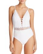 Becca By Rebecca Virtue Siren Ring One Piece Swimsuit