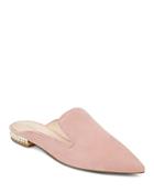 Ivanka Trump Tissi Women's Suede & Faux Pearl Pointed Toe Mules