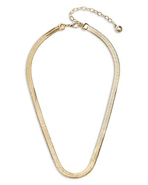 Baublebar Herringbone Chain Choker Necklace, 14-17