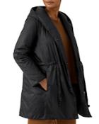 Eileen Fisher Petites Hooded Long Coat