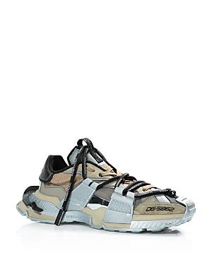 Dolce & Gabbana Men's Space Lace Up Low Top Sneakers