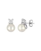 Majorica Simualted Pearl Stud Earrings