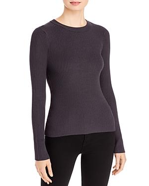 525 Narrow Ribbed Pullover Sweater
