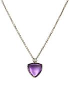 Bloomingdale's Amethyst & Diamond Pendant Necklace In 14k Yellow Gold, 17 - 100% Exclusive