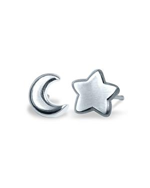 Alex Woo Mini Stud Earrings Star And Moon