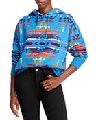 Aqua X Pendleton Patterned Long Sleeve Hoodie - 100% Exclusive