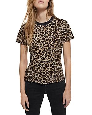 The Kooples Leopard Print Tee