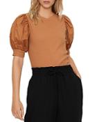 Vero Moda Isla Puff Sleeve Top