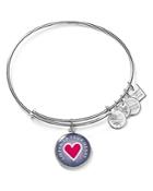 Alex And Ani Listen To Your Heart Expandable Wire Bangle, Charity By Design Collection