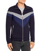 Antony Morato Turtle Color-block Fleece Zip-front Sweatshirt
