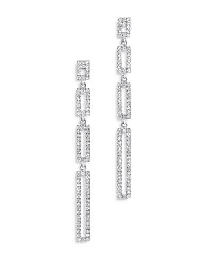 Bloomingdale's Diamond Link Drop Earrings In 14k White Gold, 0.33 Ct. T.w. - 100% Exclusive