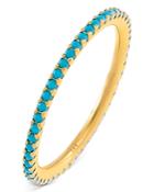 Adinas Jewels Turquoise Stack Ring