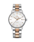 Rado Coupole Classic Automatic Stainless Steel & Rose Gold Ceramos Watch, 38mm