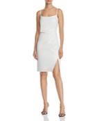 Laundry By Shelli Segal Ruched Cocktail Dress