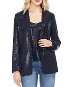 Vince Camuto Sequined Open-front Blazer