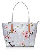 Ted Baker Oriental Bloom Small Leather Tote