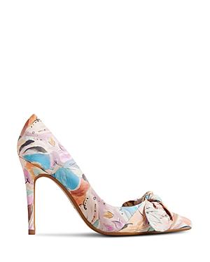 Ted Baker Women's Rymiiah 100 Art Print Bow Court Pumps