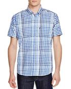 Barbour Russell Gingham Slim Fit Button Down Shirt
