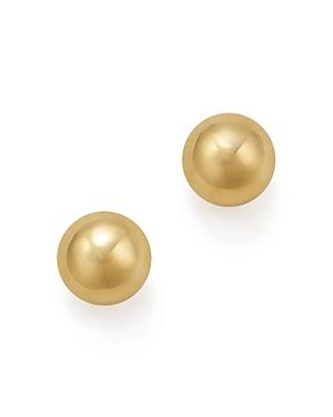 14k Yellow Gold Ball Stud Earrings - 100% Exclusive