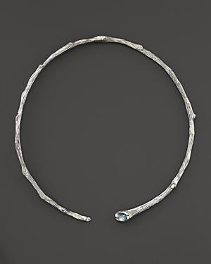 Michael Aram Sterling Silver Twig Collar Necklace