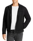 John Varvatos Star Usa Ben Cotton Blend Fleece Lined Jacket