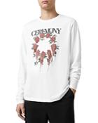 Allsaints Ceremony Cotton Graphic Long Sleeve Tee