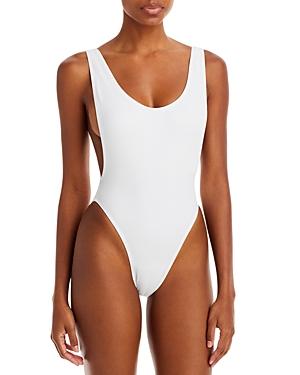 Norma Kamali Marissa Scoop One Piece Swimsuit