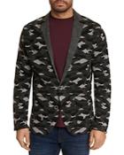 Robert Graham Knit Camouflage Classic Fit Cardigan