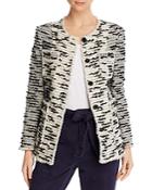 Rebecca Taylor Patched Tweed Jacket