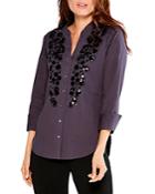 Nic+zoe Evening Glam Shirt