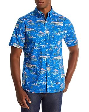 Vineyard Vines Printed Button Down Classic Fit Shirt