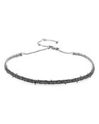 Alexis Bittar Spike Accented Choker Necklace