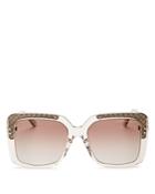 Bottega Veneta Women's Square Sunglasses, 54mm