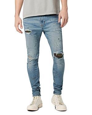 Hudson Zack Super Skinny Distressed Jeans